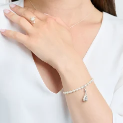 Women THOMAS SABO Charms|Charms-Charm pendant ice bears silver