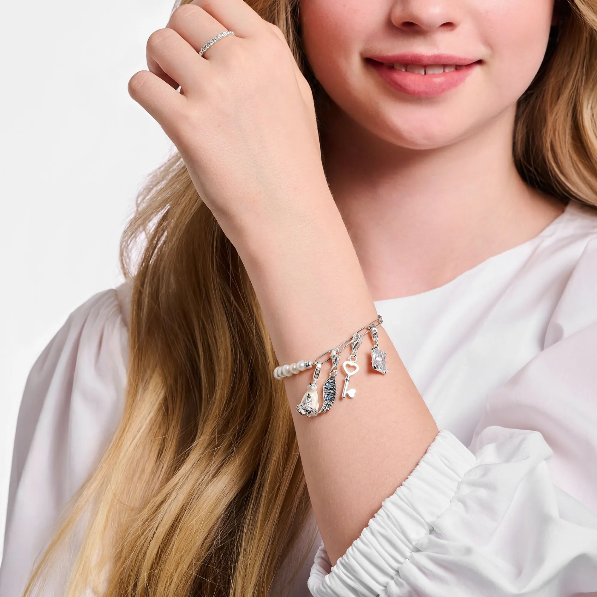 Women THOMAS SABO Charms|Charms-Charm pendant key
