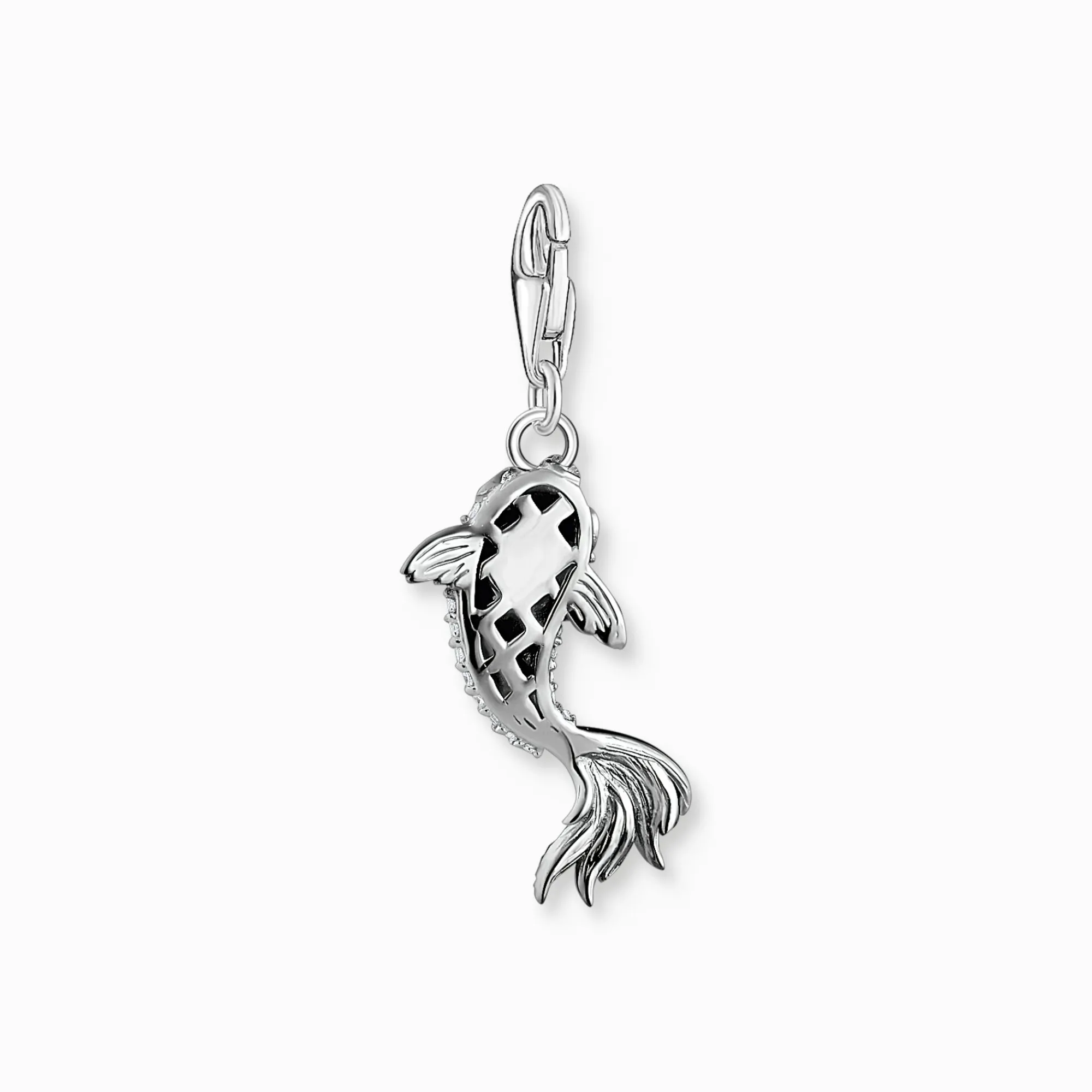 Women THOMAS SABO Charms|Charms-Charm pendant koi with zirconia stones silver