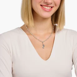Women THOMAS SABO Charms|Charms-Charm pendant koi with zirconia stones silver