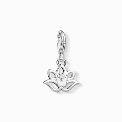 Women THOMAS SABO Charms|Charms-Charm pendant lotus flower