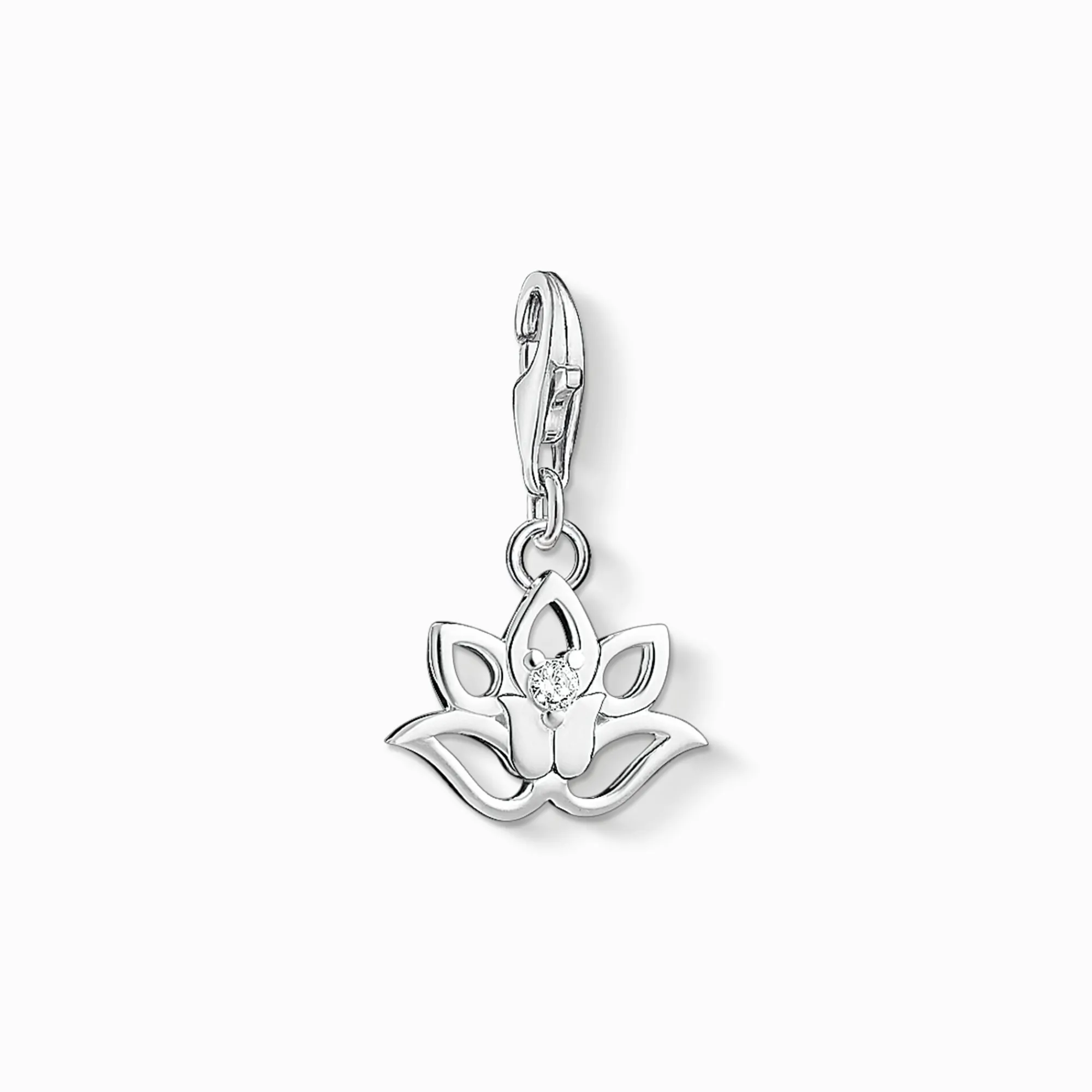 Women THOMAS SABO Charms|Charms-Charm pendant lotus flower
