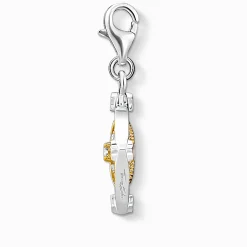 Women THOMAS SABO Charms|Charms-Charm pendant moveable moon and star