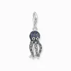 Women THOMAS SABO Charms|Charms-Charm pendant octopus with blue stones