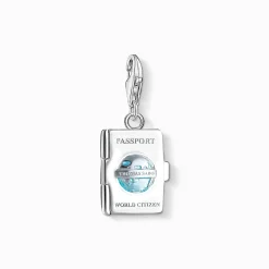 Women THOMAS SABO Charms|Charms-Charm pendant passport