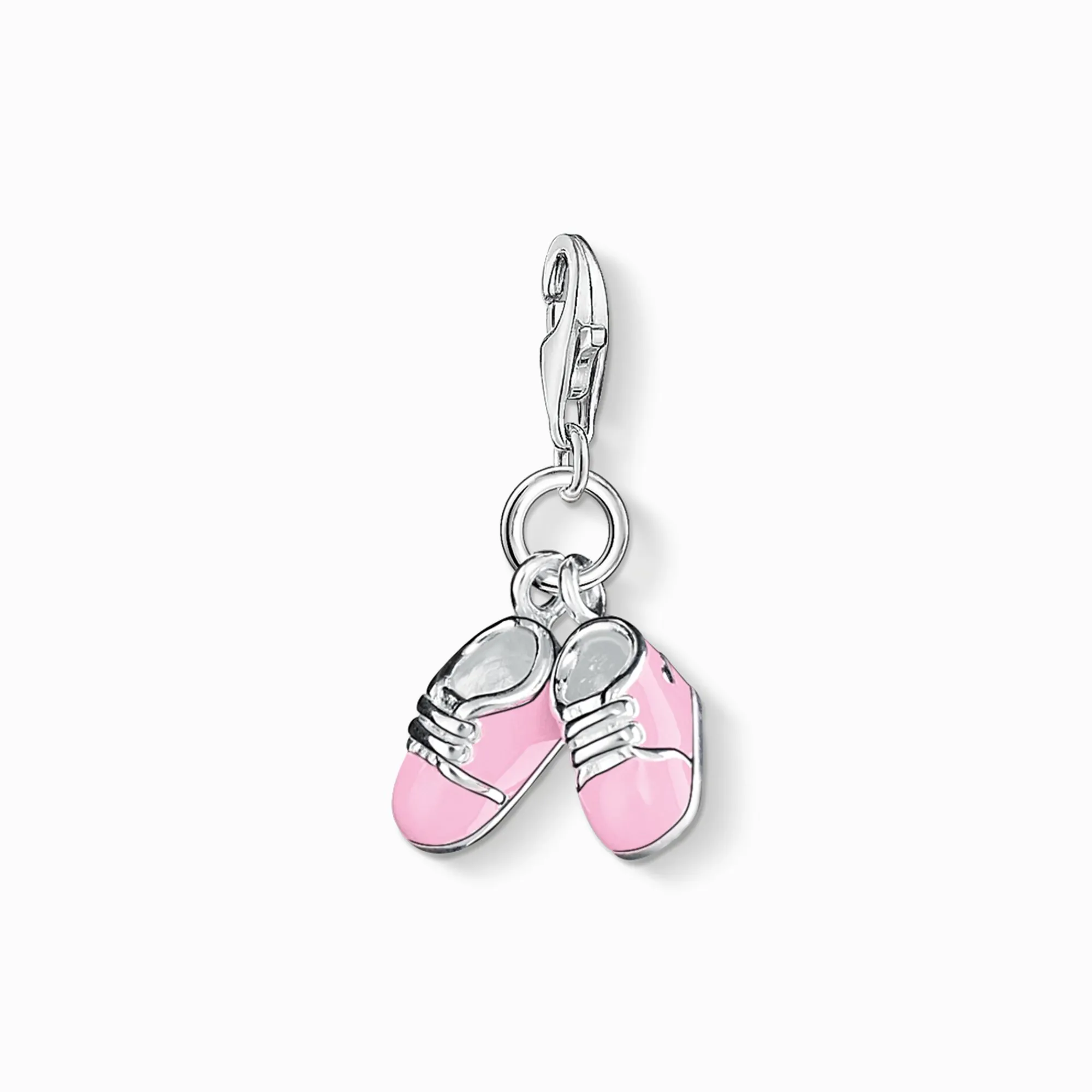 Women THOMAS SABO Charms|Charms-Charm pendant pink baby shoes