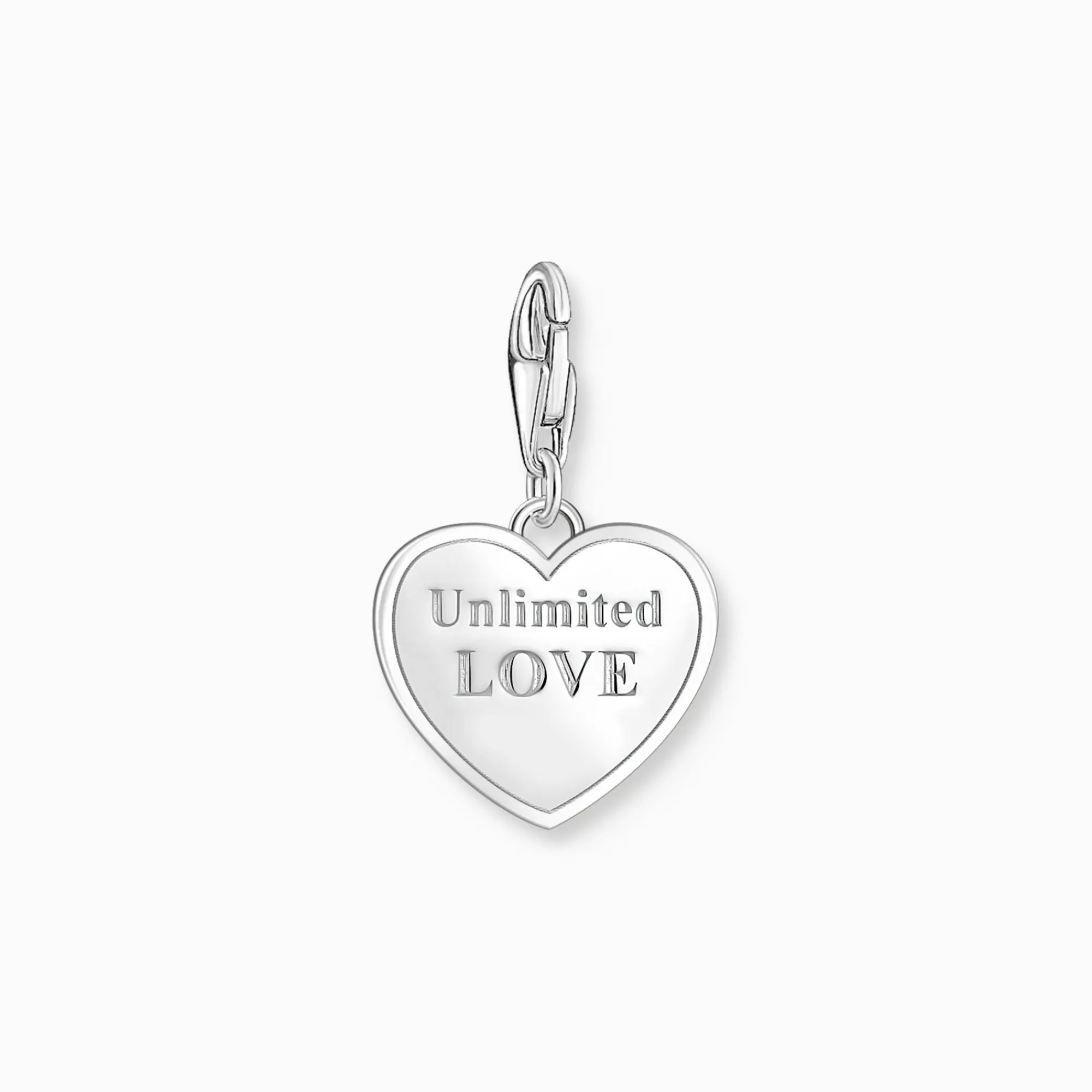 Women THOMAS SABO Charms|Charms-Charm pendant pink heart with Best Mom silver