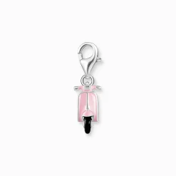 Women THOMAS SABO Charms|Charms-Charm pendant pink scooter silver