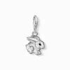 Women THOMAS SABO Charms|Charms-Charm pendant rabbit