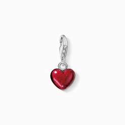 Women THOMAS SABO Charms|Charms-Charm pendant red heart