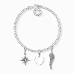 Women THOMAS SABO Charms|Charms-Charm pendant Royalty Star