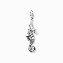 Women THOMAS SABO Charms|Charms-Charm pendant seahorse silver