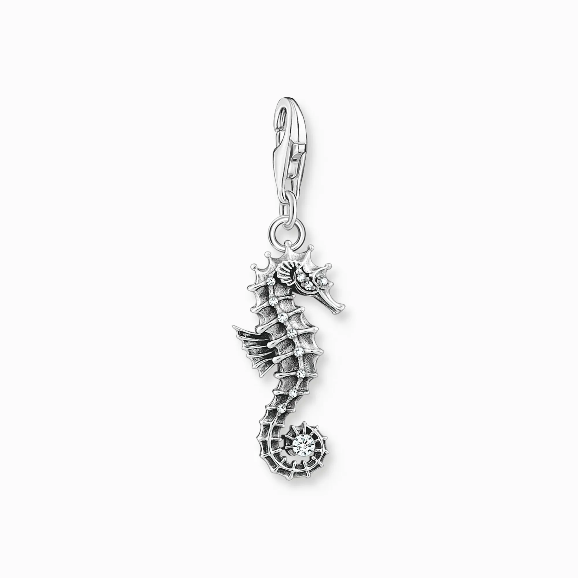 Women THOMAS SABO Charms|Charms-Charm pendant seahorse silver
