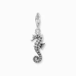Women THOMAS SABO Charms|Charms-Charm pendant seahorse silver