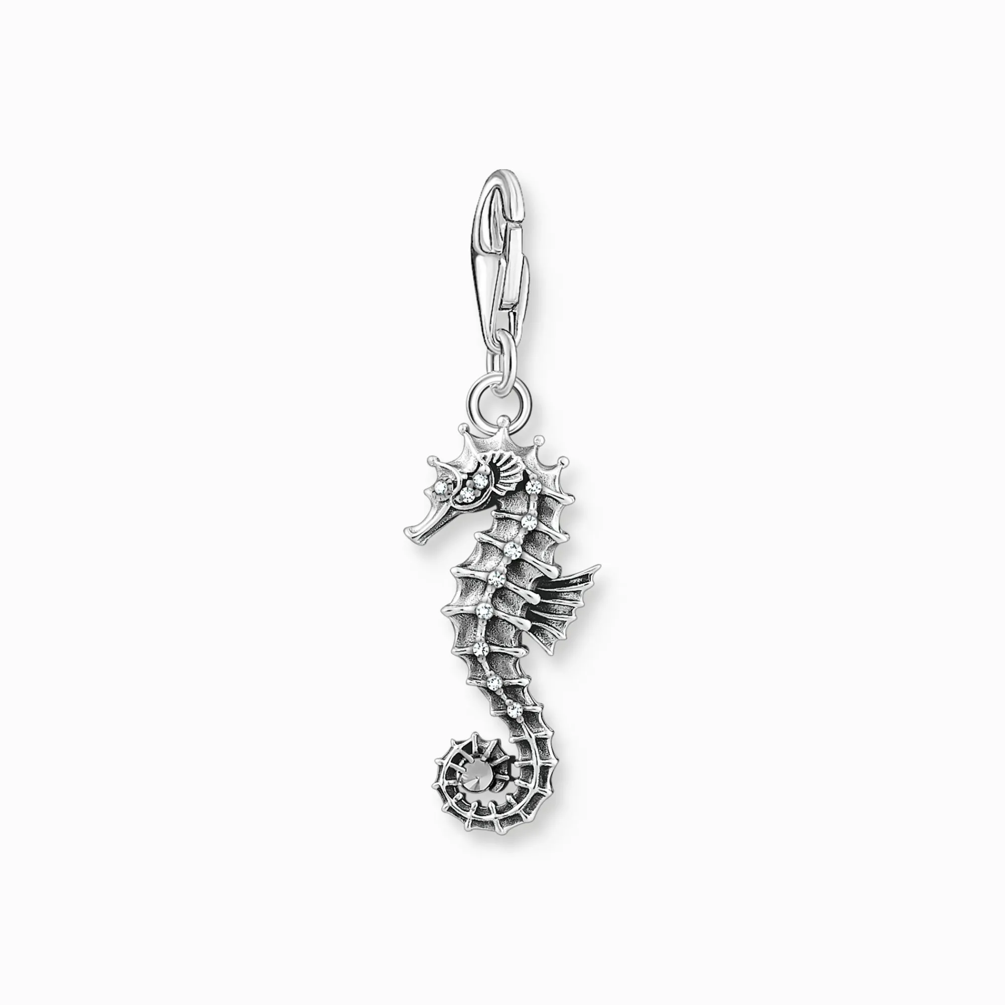 Women THOMAS SABO Charms|Charms-Charm pendant seahorse silver