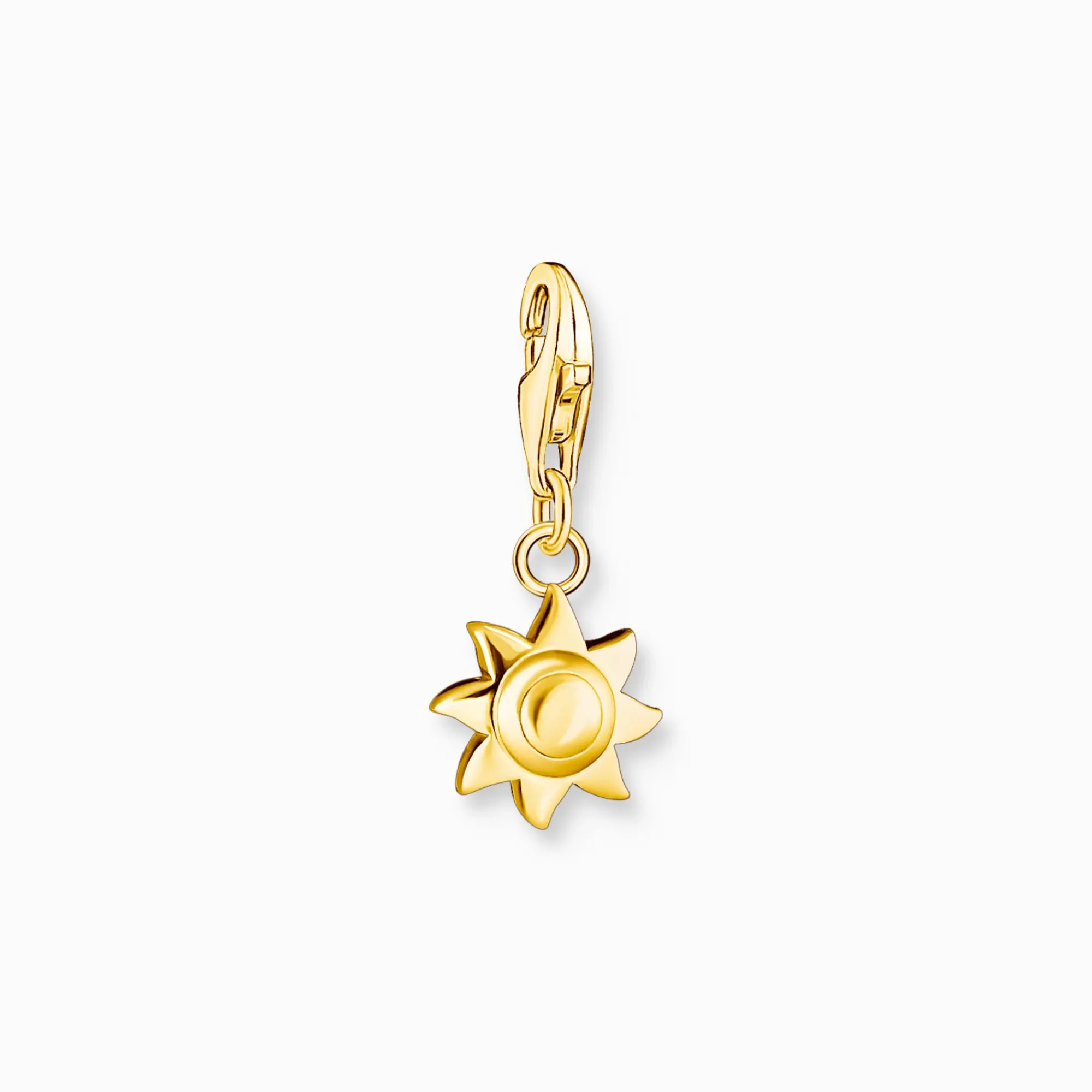 Women THOMAS SABO Charms|Charms-Charm pendant sun gold plated