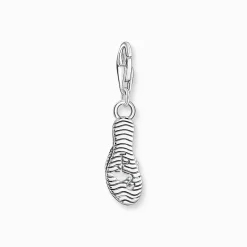 Women THOMAS SABO Charms|Charms-Charm pendant turquoise flip flop with colorful stones silver