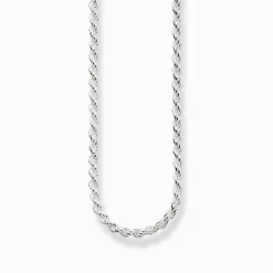 Women THOMAS SABO Necklaces-Cord chain Thickness 1.00 mm (0.04 Inch)