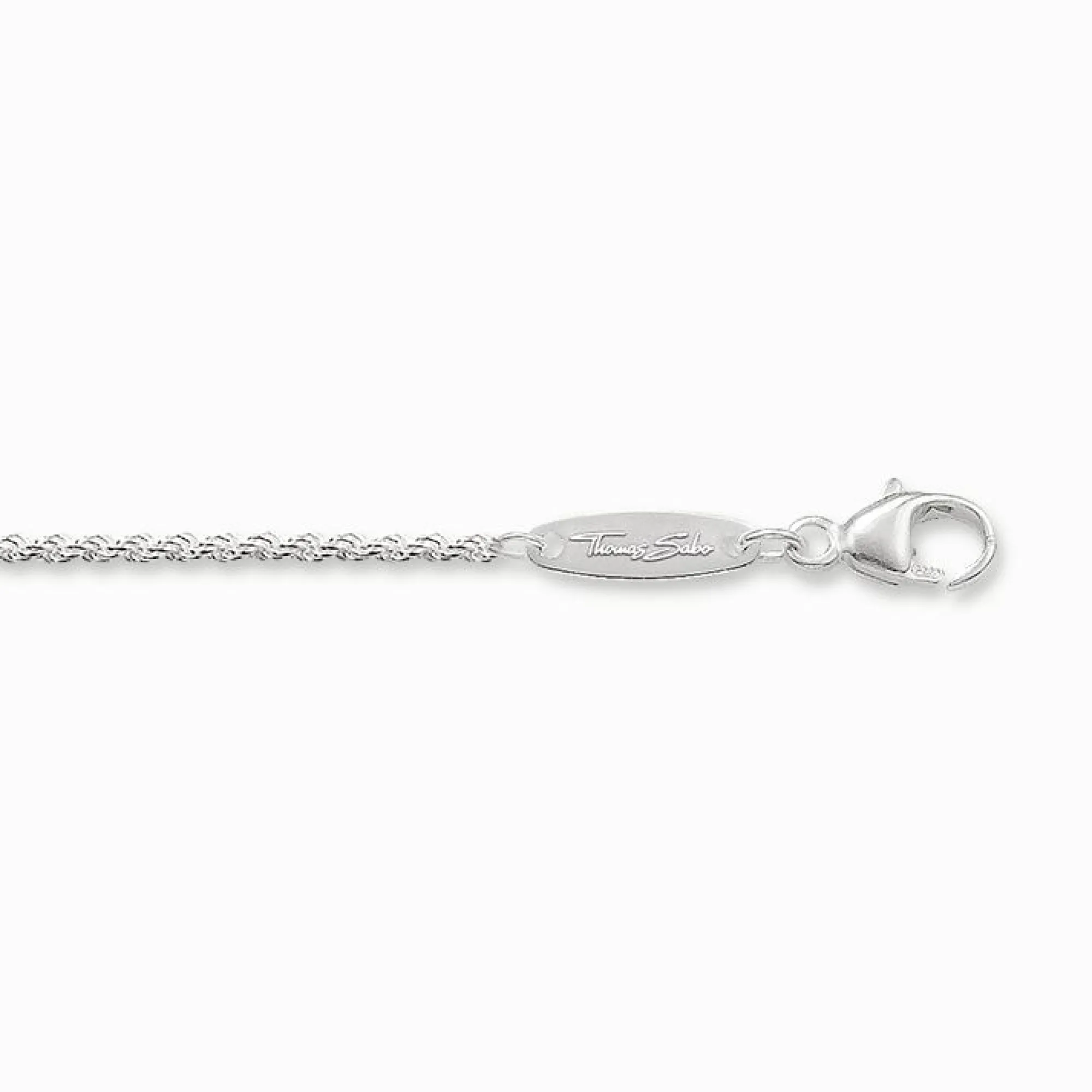 Women THOMAS SABO Necklaces-Cord chain Thickness 1.00 mm (0.04 Inch)