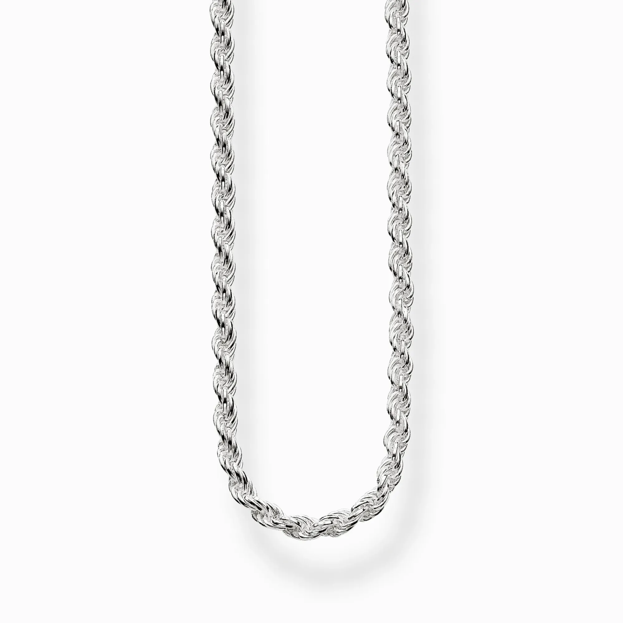 Women THOMAS SABO Necklaces|925 Silver-Cord chain Thickness 2.00 mm (0.08 Inch)