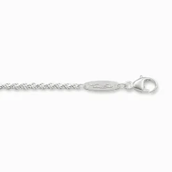 Women THOMAS SABO Necklaces|925 Silver-Cord chain Thickness 2.00 mm (0.08 Inch)