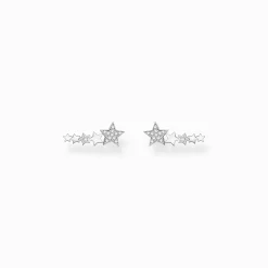 Women THOMAS SABO Ear Studs-Ear climber stars
