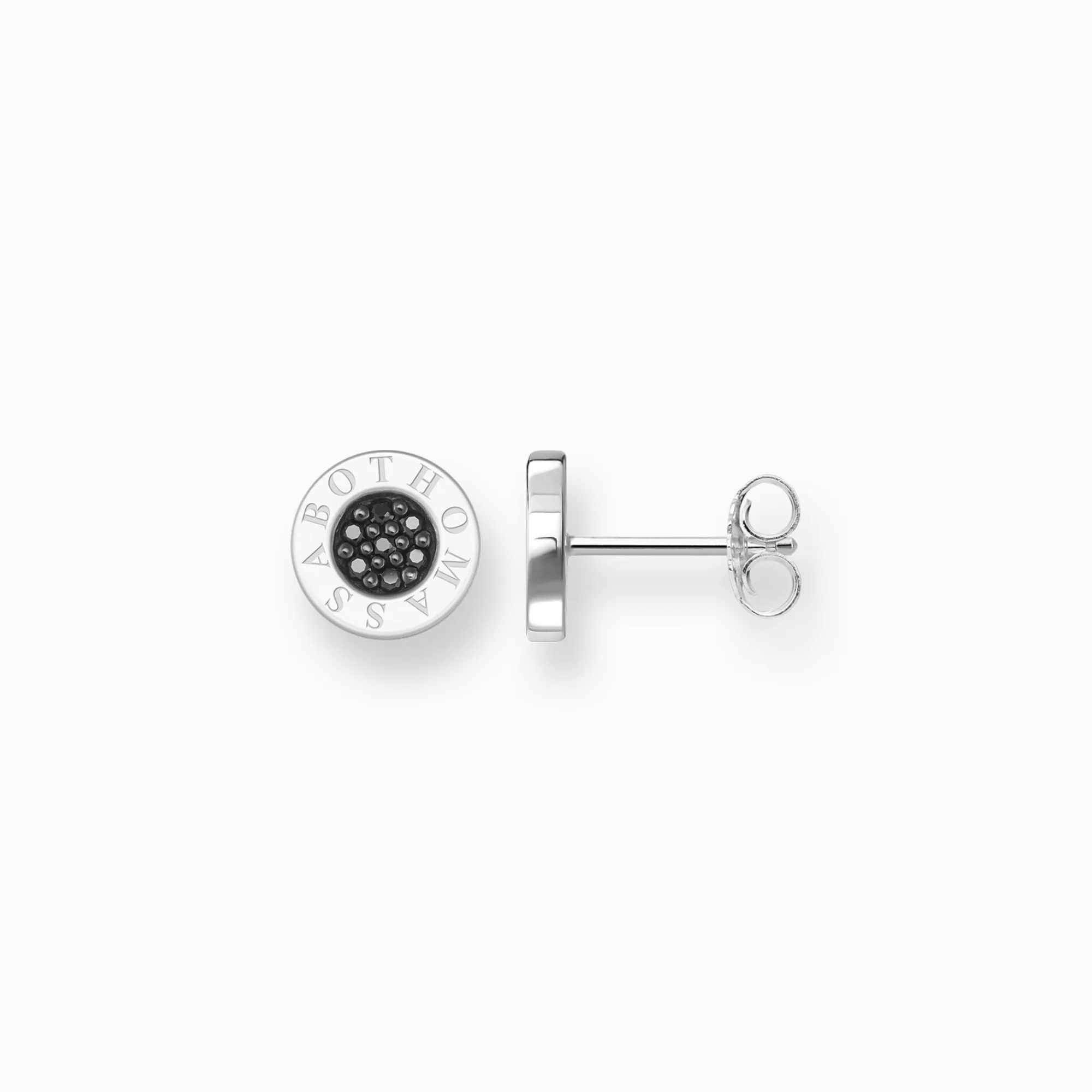Women THOMAS SABO Ear Studs|Ear Studs & Hoops-Ear studs classic pavé black