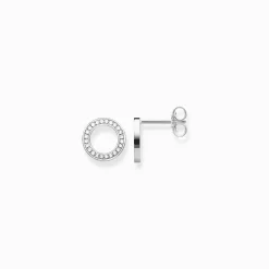 Women THOMAS SABO Ear Studs|925 Silver-Ear studs large circles
