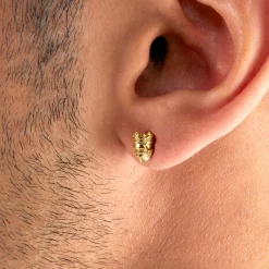 Women THOMAS SABO Ear Studs|Ear Studs & Hoops-Ear studs skull king gold