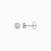 Women THOMAS SABO Ear Studs-Ear studs sparkling circles