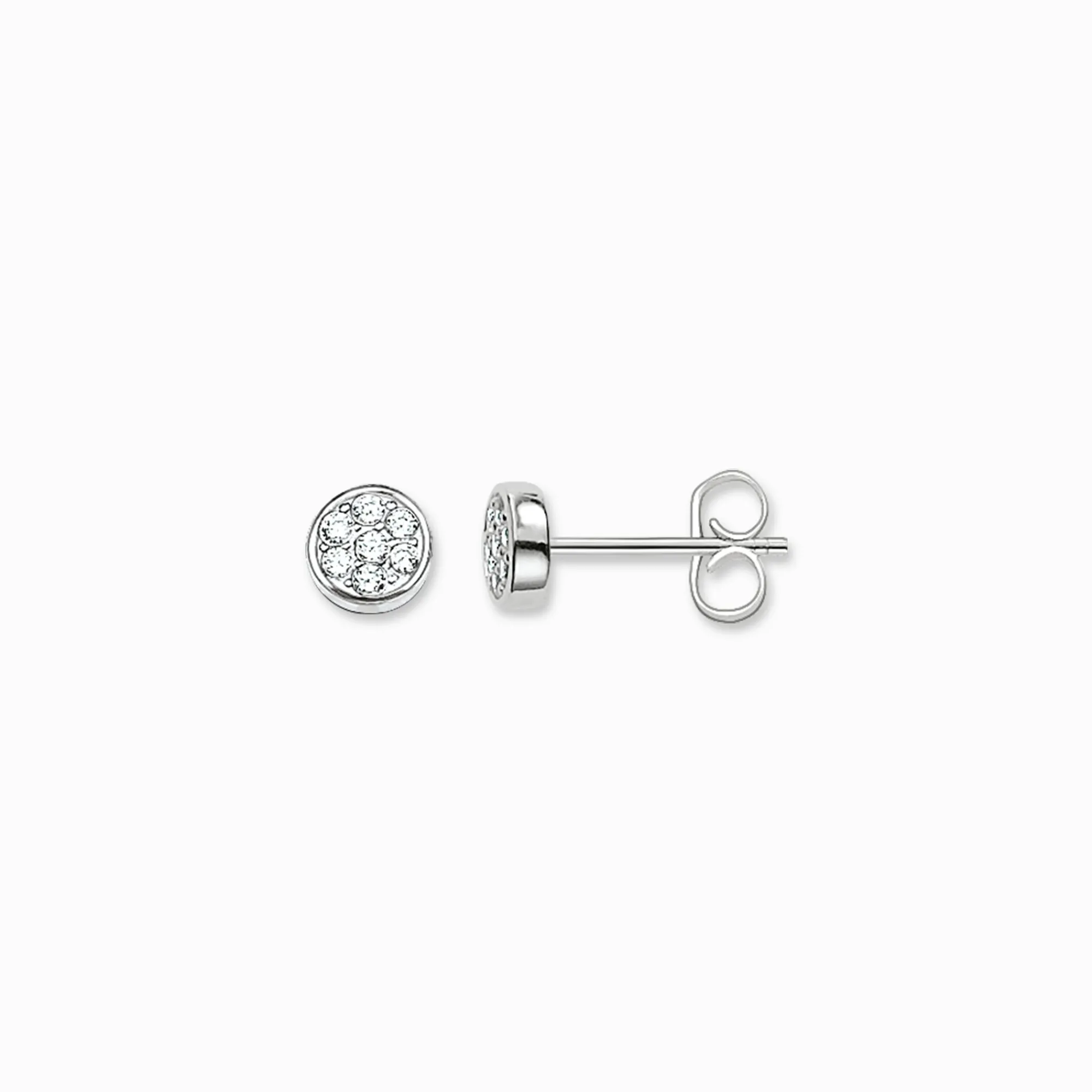 Women THOMAS SABO Ear Studs-Ear studs sparkling circles