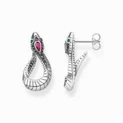 Women THOMAS SABO Earrings-Earrings snake silver