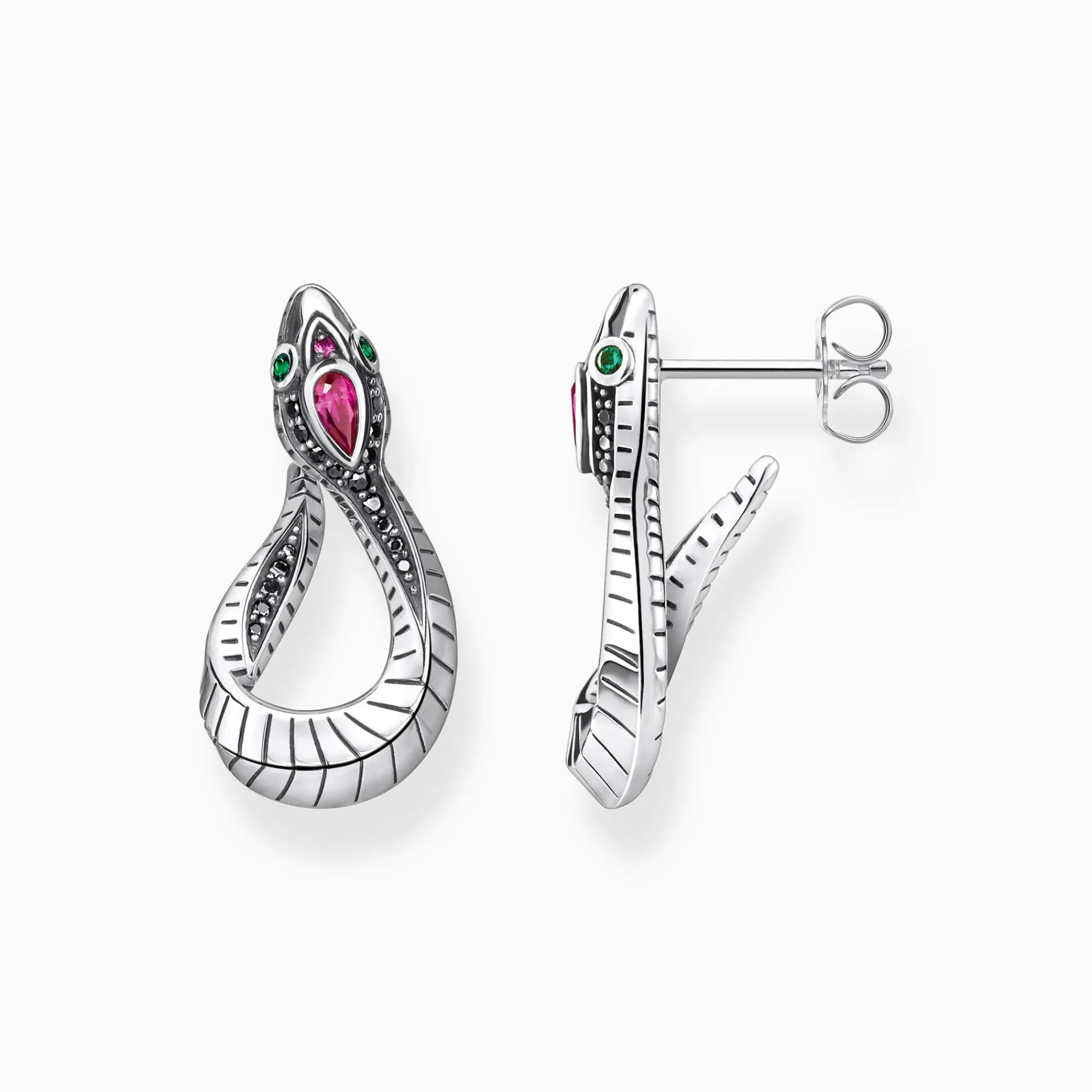 Women THOMAS SABO Earrings-Earrings snake silver
