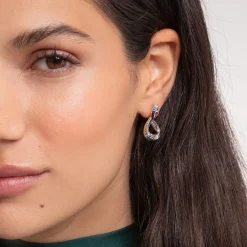 Women THOMAS SABO Earrings-Earrings snake silver