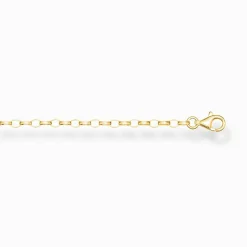 THOMAS SABO 18-Carat Gold-Plating - 925 Silver-Extension chain classic