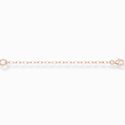 Women THOMAS SABO 18-Carat Rose Gold Plating - 925 Silver-Extension chain classic
