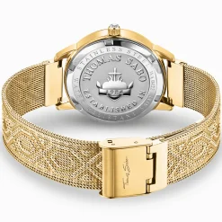 Women THOMAS SABO Watches|Ladies' Watches-Gold-coloured women's watch with 33 mm, dragonflies & zirconia