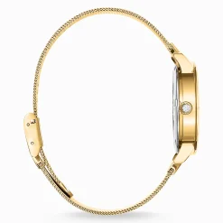 Women THOMAS SABO Watches|Ladies' Watches-Gold-coloured women's watch with 33 mm, dragonflies & zirconia