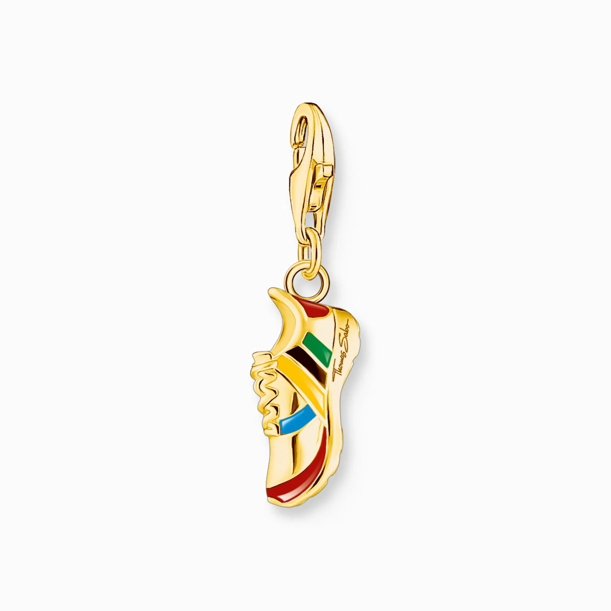 Women THOMAS SABO Charms|Charms-Gold-plated member charm pendant sports shoe with colourful cold enamel