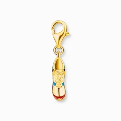 Women THOMAS SABO Charms|Charms-Gold-plated member charm pendant sports shoe with colourful cold enamel