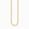 Women THOMAS SABO Necklaces|Necklaces & Chains-Gold-plated Venezia necklace Thickness 2.00 mm (0,08 Inch)