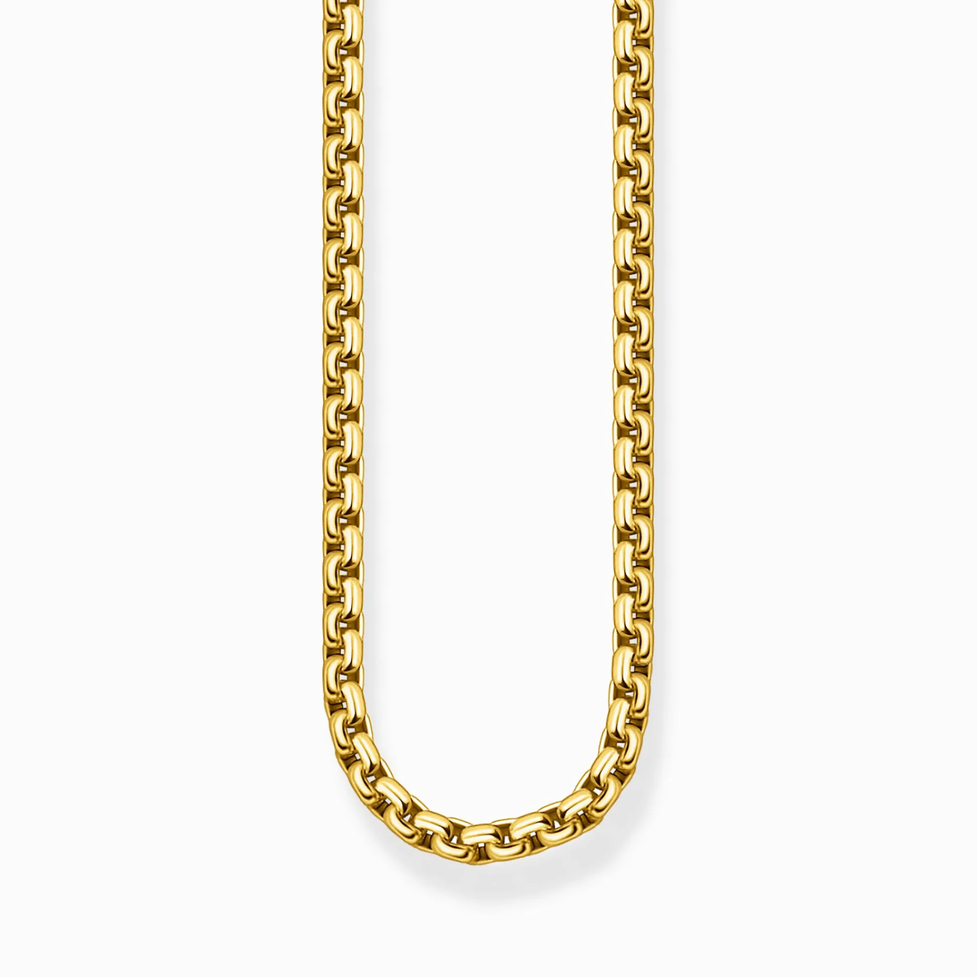 Women THOMAS SABO Necklaces|18-Carat Gold-Plating - 925 Silver-Gold-plated Venezia necklace Thickness 4.00 mm (0.16 Inch)