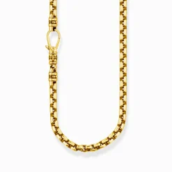 Women THOMAS SABO Necklaces|Necklaces & Chains-Gold-plated Venezia necklace Thickness 5.00 mm (0.20 Inch)