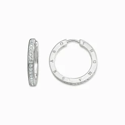 Women THOMAS SABO Hoop Earrings|925 Silver-hoop earrings