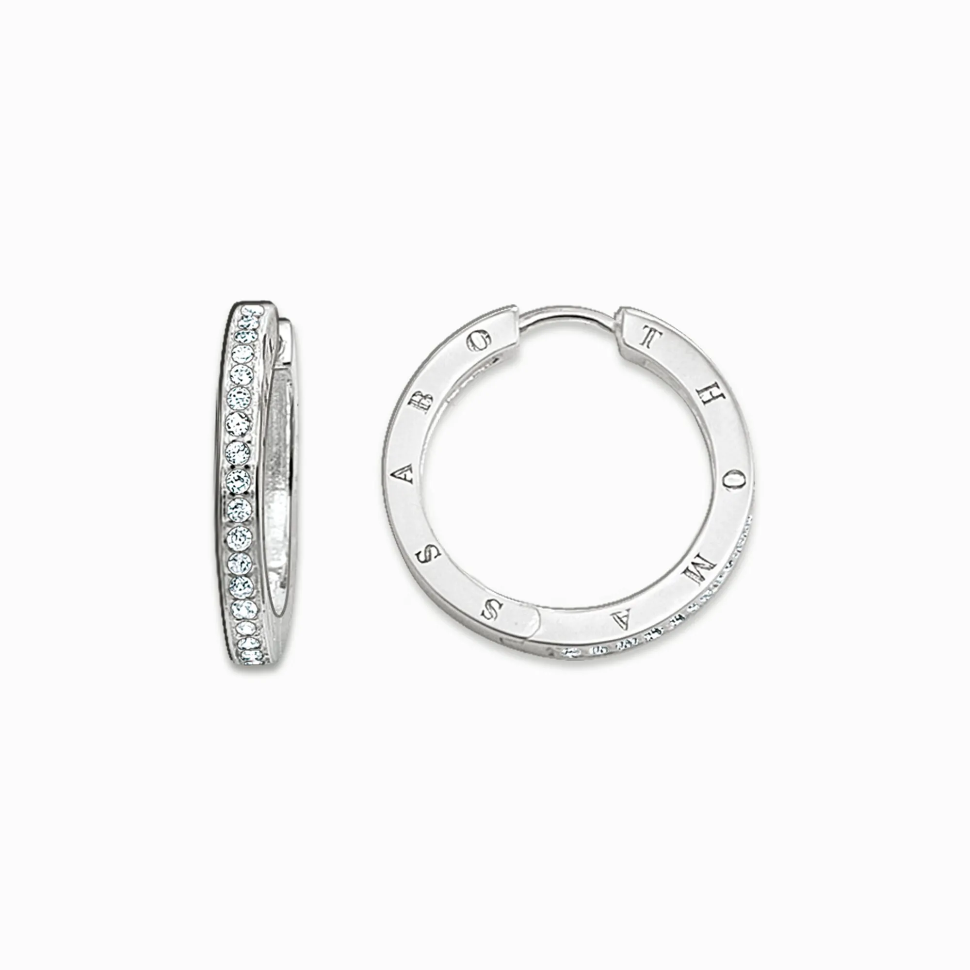 Women THOMAS SABO Hoop Earrings|925 Silver-hoop earrings
