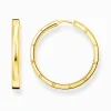 Women THOMAS SABO Hoop Earrings-Hoop earrings large gold