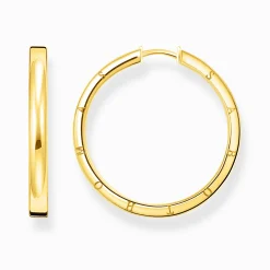 Women THOMAS SABO Hoop Earrings-Hoop earrings large gold