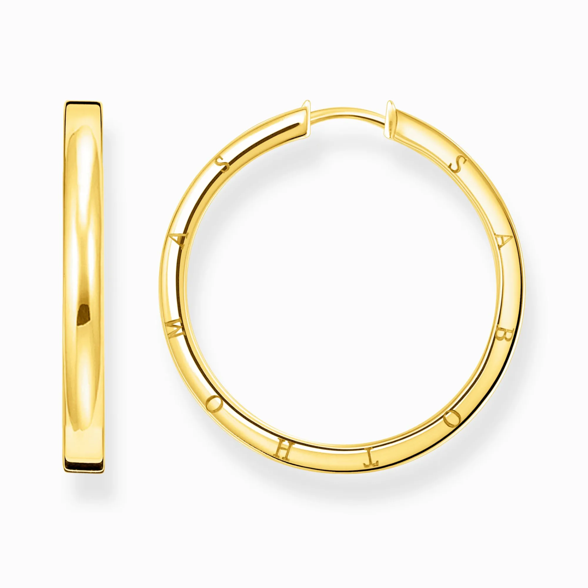 Women THOMAS SABO Hoop Earrings-Hoop earrings large gold