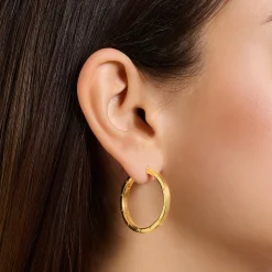 Women THOMAS SABO Hoop Earrings-Hoop earrings large gold