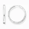 Women THOMAS SABO Hoop Earrings-Hoop earrings large silver